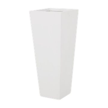 Boulder square & tall planter in NatureLine finish