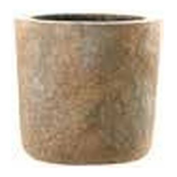 Garland round planter in Sandstone finish