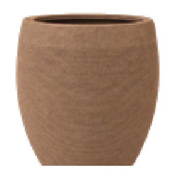 Gresham round planter in PatinaLine finish