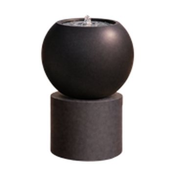 Maicao on base garden fountain in Stone finish