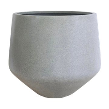 Salem round planter in NatureLine finish