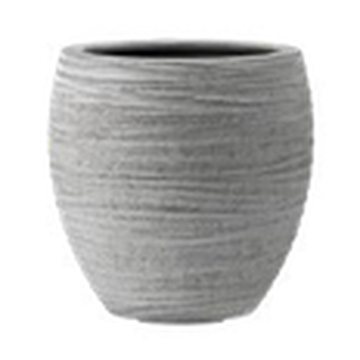 Topeka round planter in Natural Inspirations finish