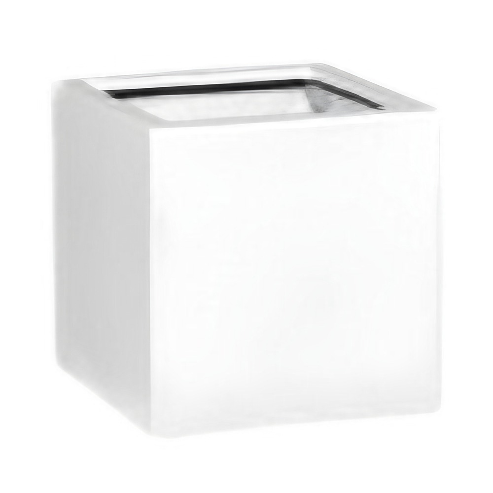 Alicante square fiberstone planter made in Vietnam