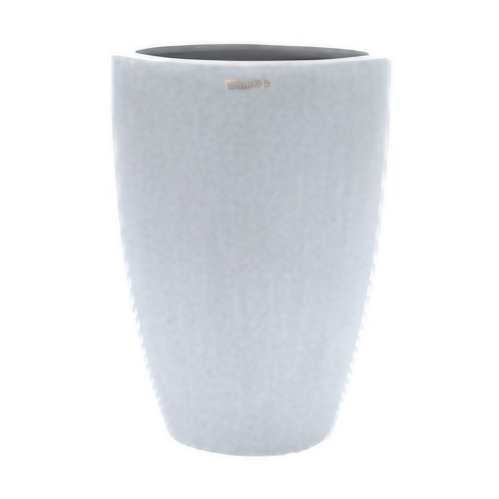 Denton round fiberstone planter made in Vietnam