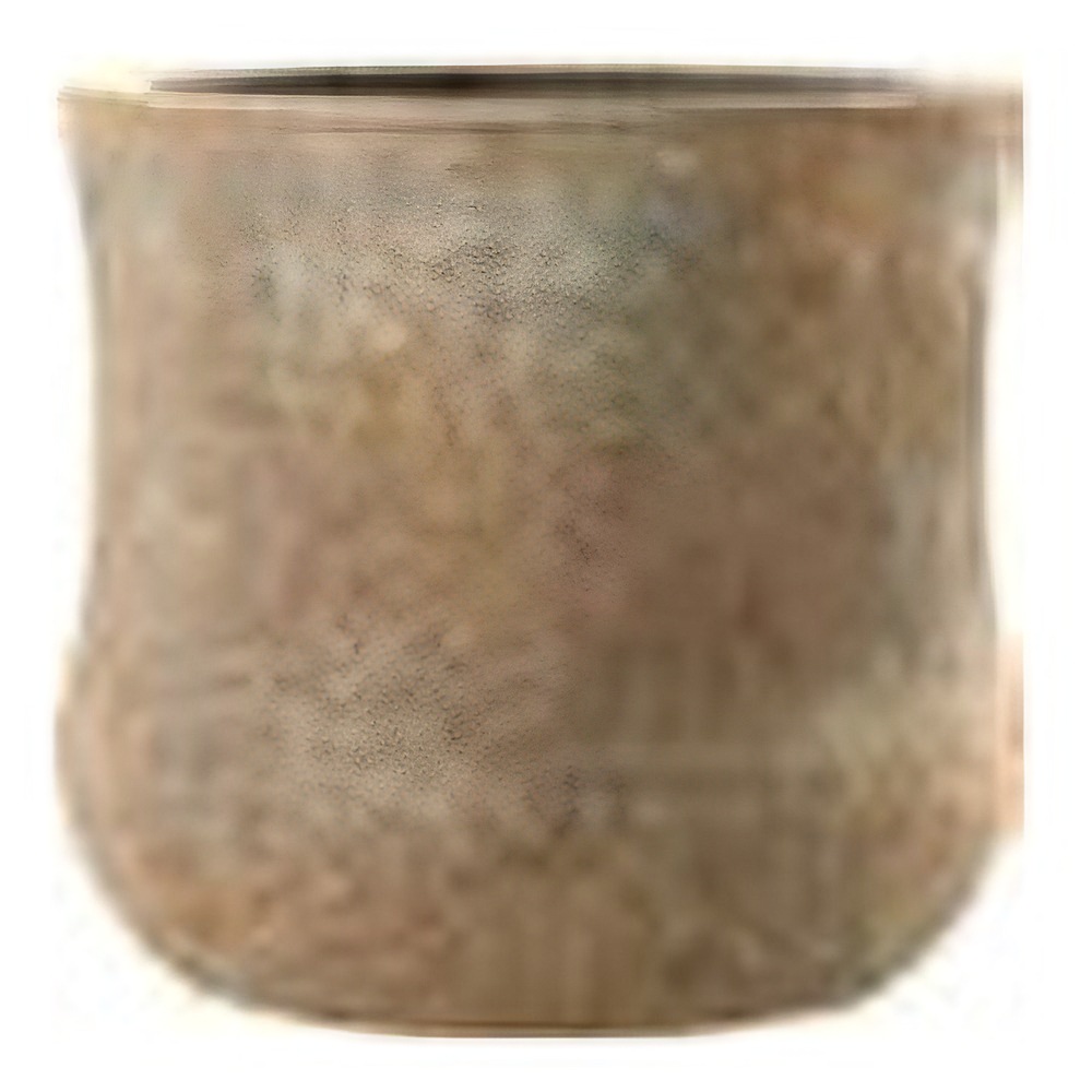 Kansas round fiberstone planter made in Vietnam