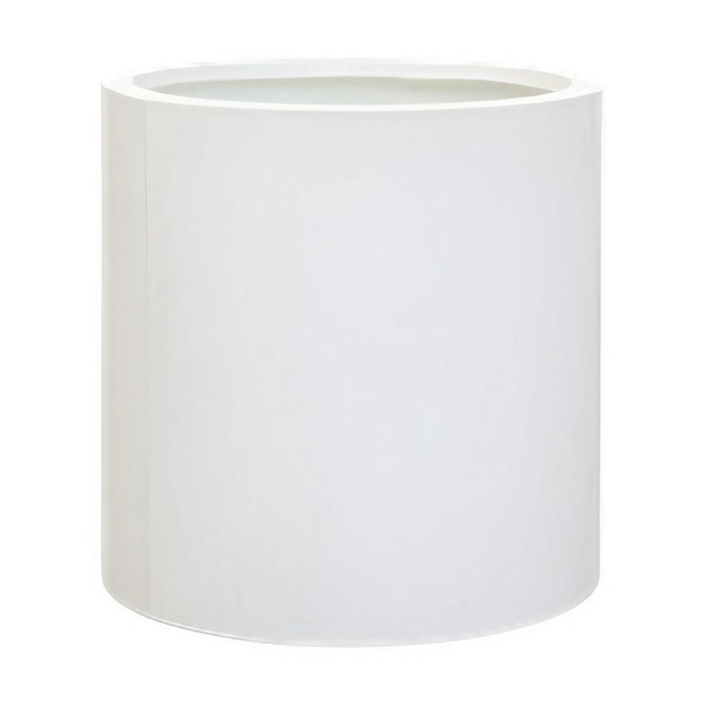 Nagano round fiberstone planter made in Vietnam