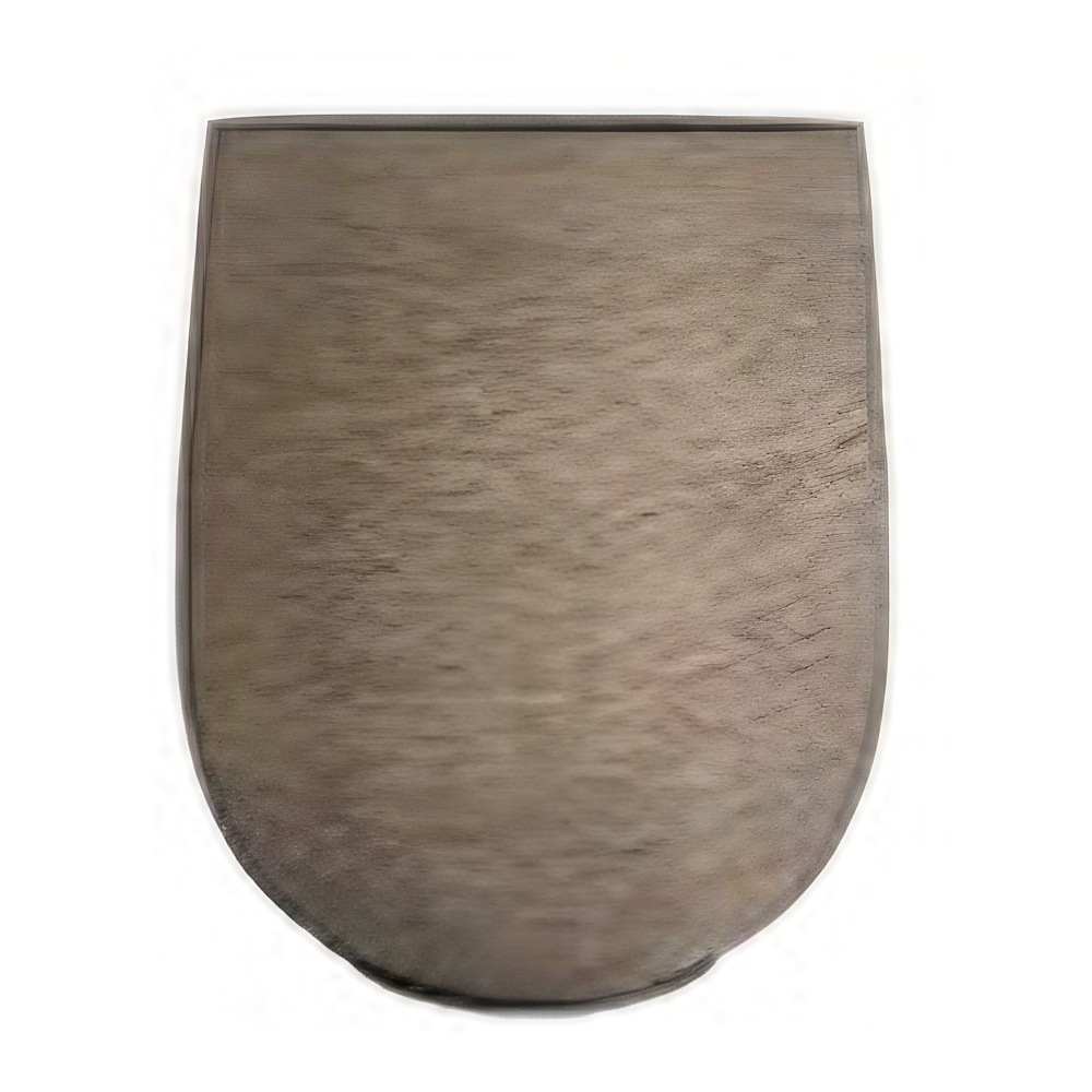 Odense round fiberstone planter made in Vietnam