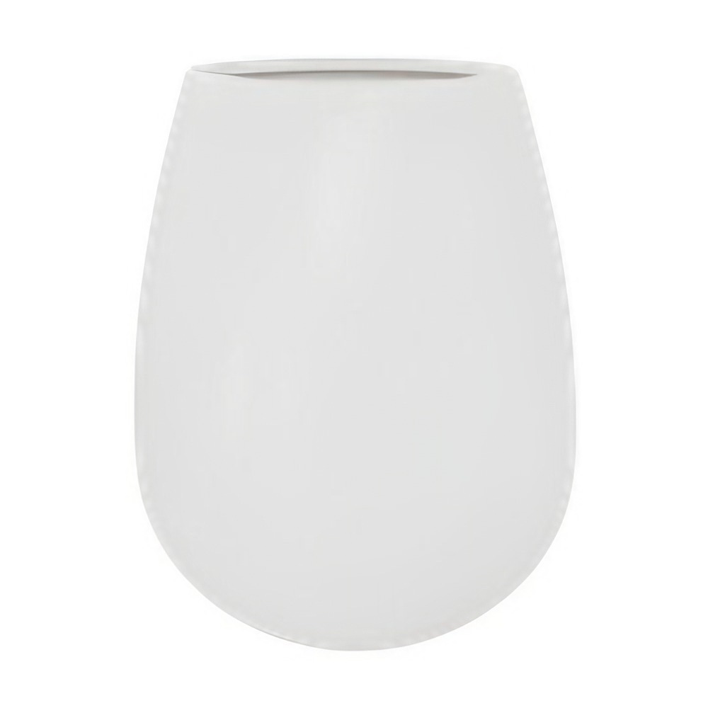 Savona round fiberstone planter made in Vietnam