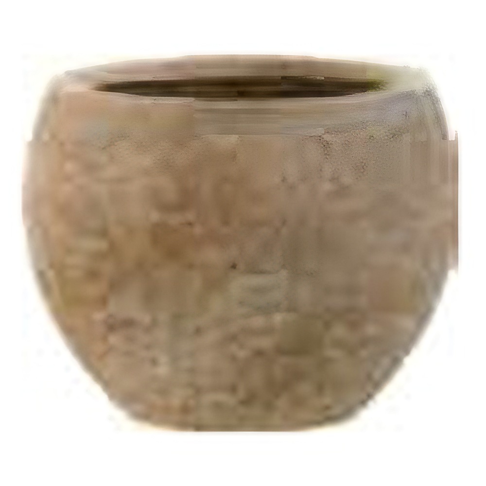 Waco round fiberstone planter made in Vietnam